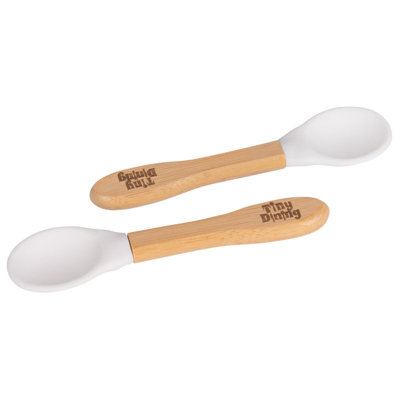 Baby Flatware, White