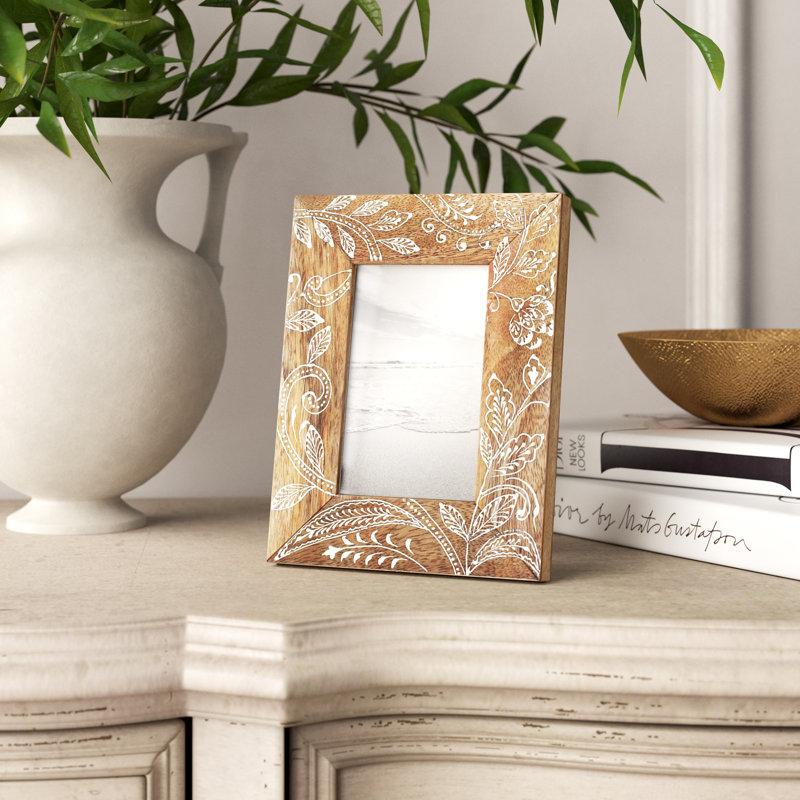 Kathline Brown Wood Matte Picture Frame
