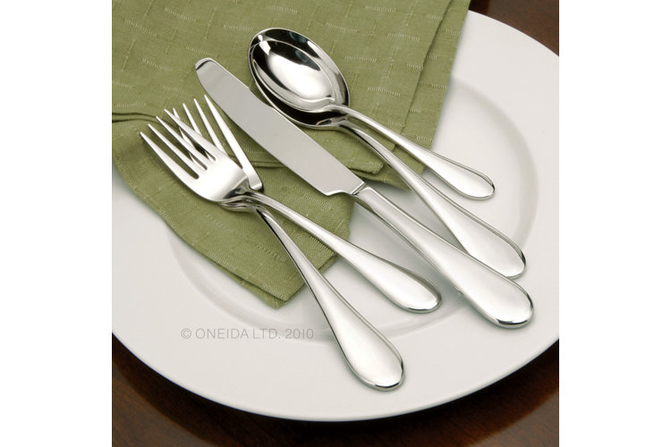 Icarus 45 Piece Flatware Set, Service for 8