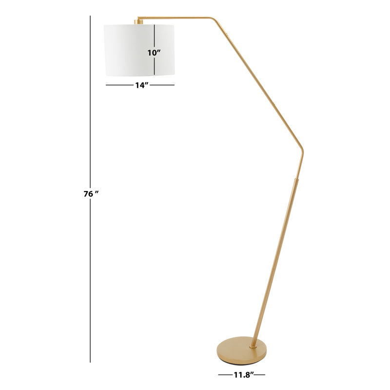 Lampe sur pied arquée Emzie Elis