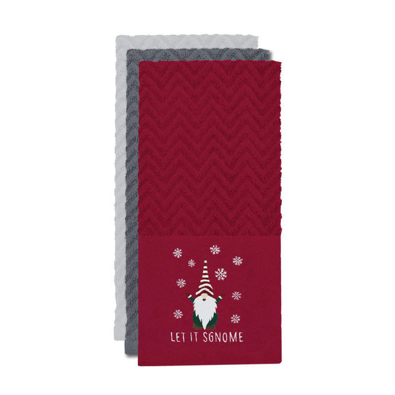 Cotton Tea Towel Kitchen Towel, Red