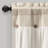 Button Solid Color Cotton Blend Tailored Window Valance-1590117520-1495815224
