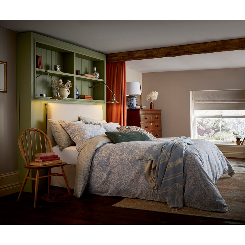 Balmoral Cotton Duvet Cover Set, Double Duvet Cover + 2 Pillowcases