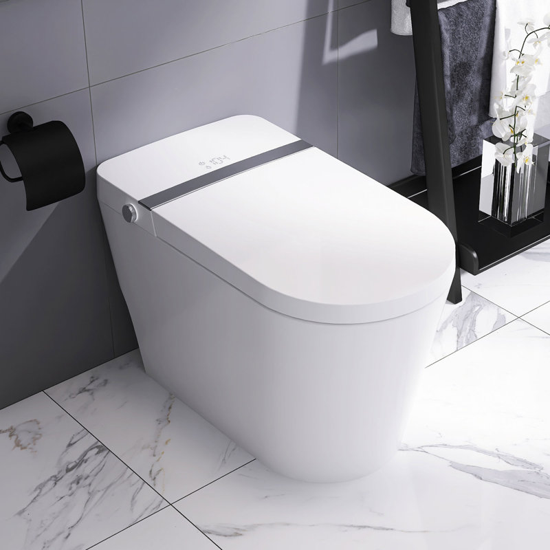 Toilette intelligente en céramique avec siège chauffant