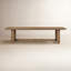 Bramwell Dining Table 118"-Weathered Oak