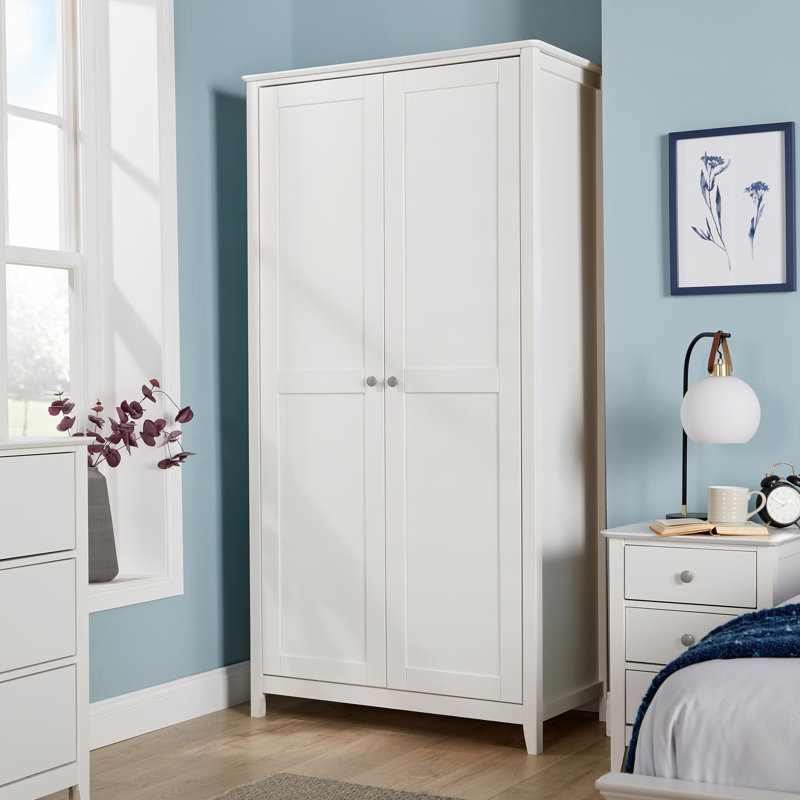 Citronelle 2 Door Manufactured Wood Wardrobe
