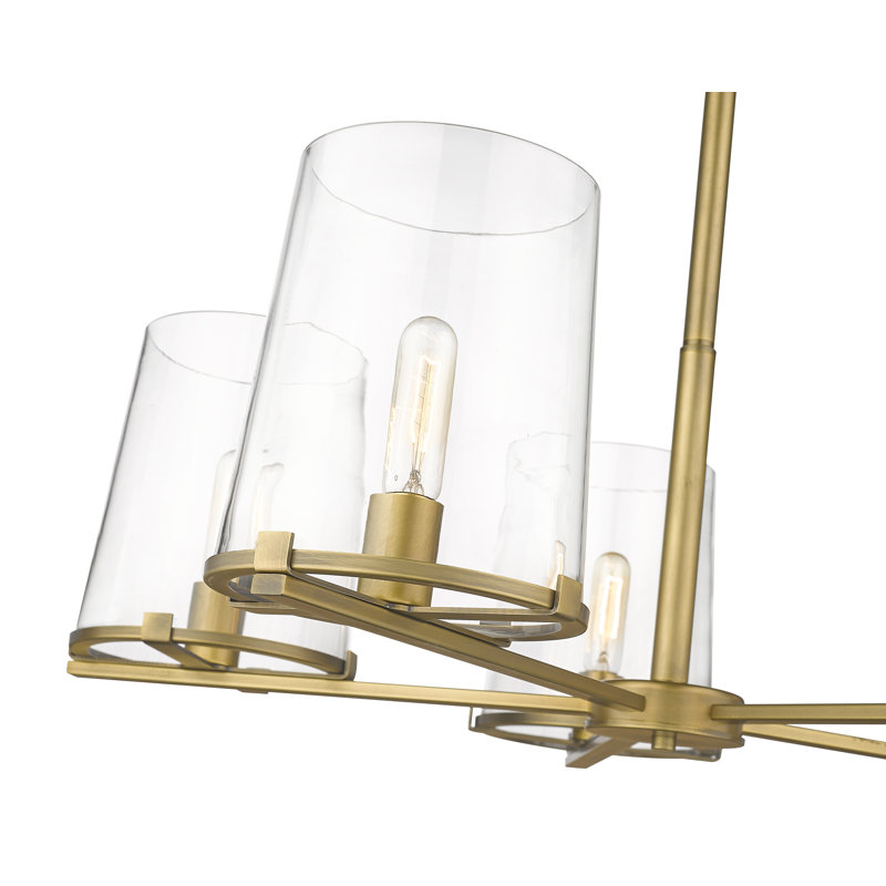 Catosha 5 - Light Dimmable Classic / Traditional Chandelier, Gold