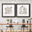 «Pink Opulence I», ensemble de 2 cadres photo-13500714-13500727
