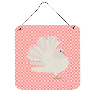 Décoration murale fantail pigeon