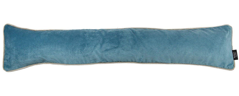 Farreli Fabric Draught Excluder, Duck Egg Blue