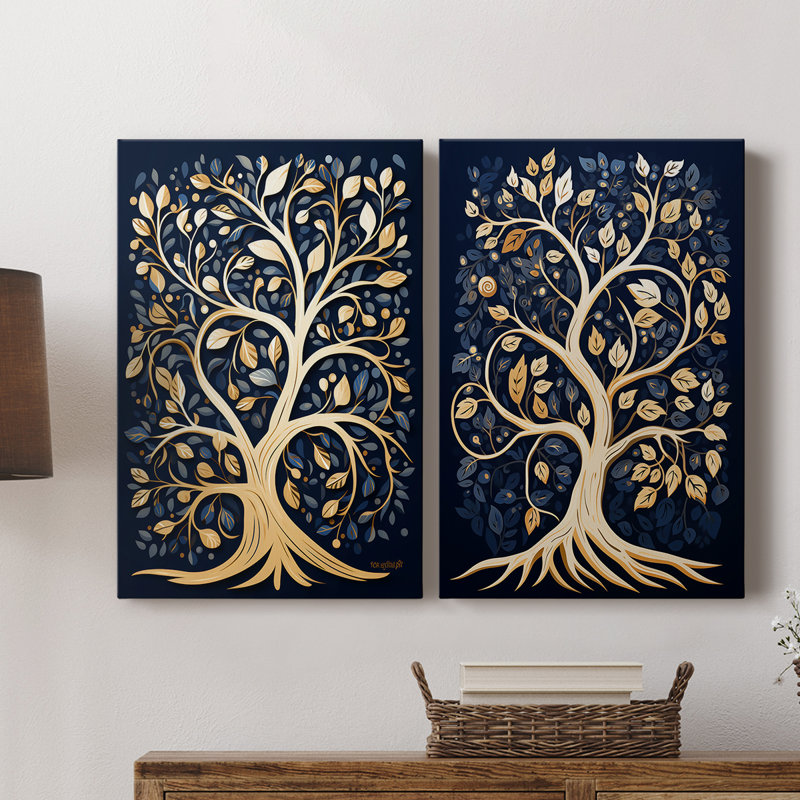 LANDSCAPES Series CXXXIV-Premium Gallery Wrapped Canvas -Ready to Hang, 48" H x 64" W