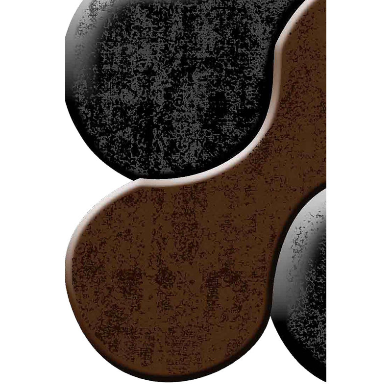 Stylish Hall Carpet Runner, 2.6 x 6.6 Feet | 100% Polyester, 650 g/m², 0.3 in Pile Height | Antibacterial & Non-Slip PVC Dot Underside | Machine Washable, Durable 3D Digital Print | Perfect for Home Décor
