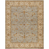 Caribbean Sea Hand Knotted Wool Area Rug