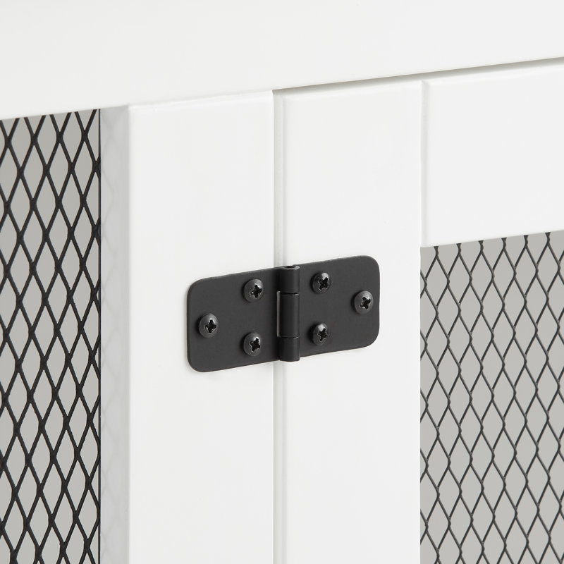 Caisse pour chien Dane Credenza - blanc, Blanc