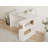 Modern Multipurpose Study Desk, White, 51.2 x 29.0 x 19.7 inches | 100% Melamine Coated Particle Board, Thickness: 0.7 inches | Additional Side Shelf (40.9 x 29.0 x 9.4 inches) | Stylish & Functional for Home Office-235884516