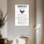 Tableau des coupes de poulet Senne-108621656