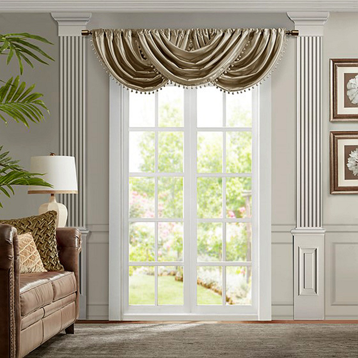 Mercer41 Waterfall Valance (Only 1 Pc Valance) | Wayfair