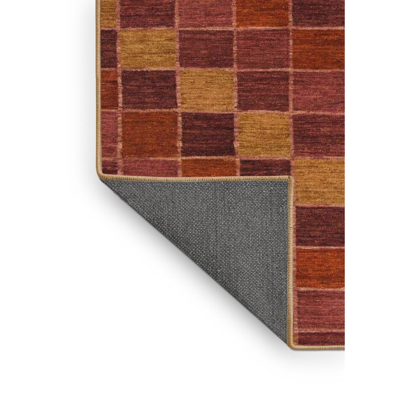 Abstract Indoor Rug, Rectangle 4' x 6'