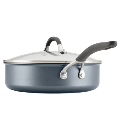 Rachael Ray Hard Anodized 11x 9 Skillet with Cast Iron Press 