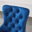 Ensemble de 2 tabourets pivotants en velours à hauteur réglable-416777821