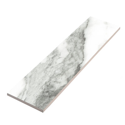 Touche 2 7/8 po X 11 3/4 po Carreau de porcelaine pour plancher et mur