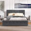 Delvin Upholstered Ottoman Storage Bed-36406151-36406154