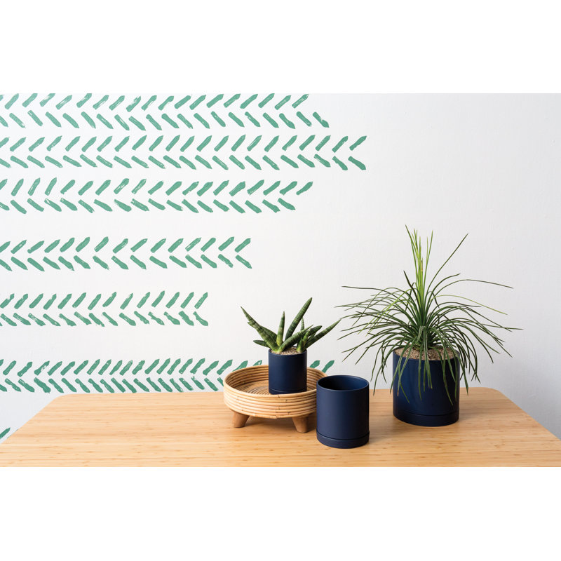 Jardinières en pot, Bleu foncé, H 7 po x l 7 po x P 7 po
