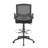 Backed Ergonomic Active Stool with Footrest