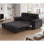 2 Seater Loveseat with Folding Sofa Bed