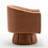 Faux Leather Upholstered Swivel Barrel Chair-135525719-170896852