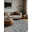 Tapis gris lavable à la machine-1994662982