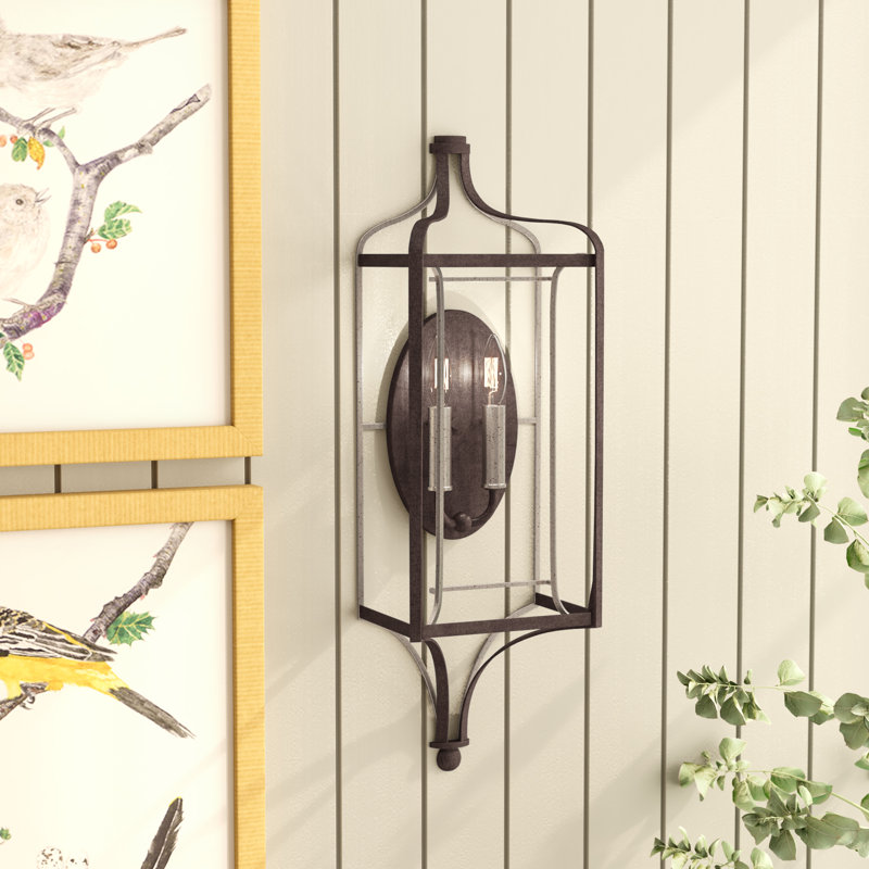 Aajiv Steel Flush Mounted Sconce