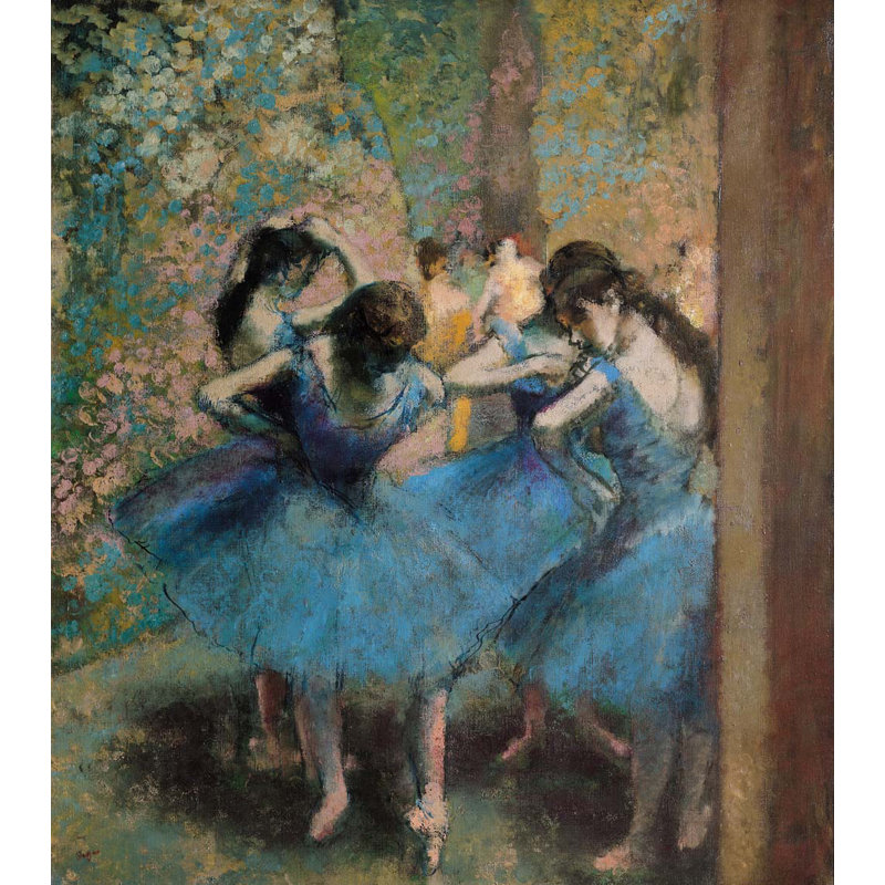 Adhésif décoratif Degas Dancers in (1890), H 32 po x l 36 po