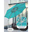 Parasol en porte-à-faux tout aluminium de 132 po Beeta-772996587