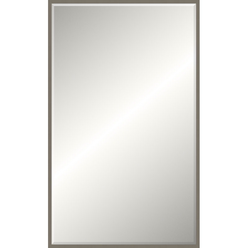 Miroir Davenport, Taupe, Biseauté