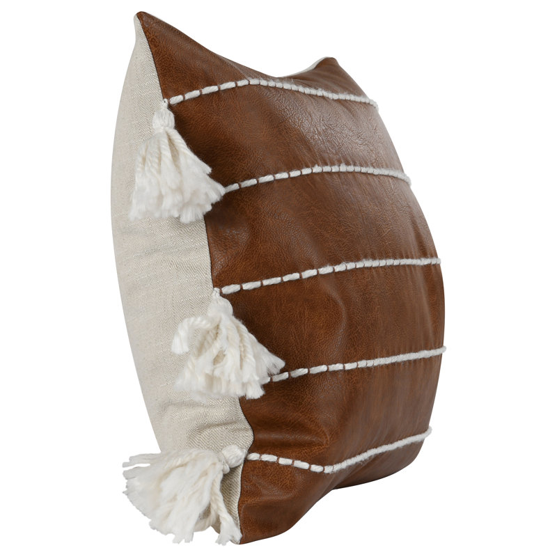 Gretchen Vegan Square Pillow Cover & Insert