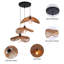 Luminaire suspendu en rotin 3 lumières-122336360