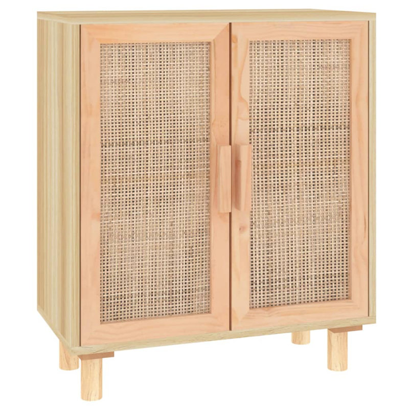Charlita 60 Cm Wide Pine Wood Sideboard, Brown