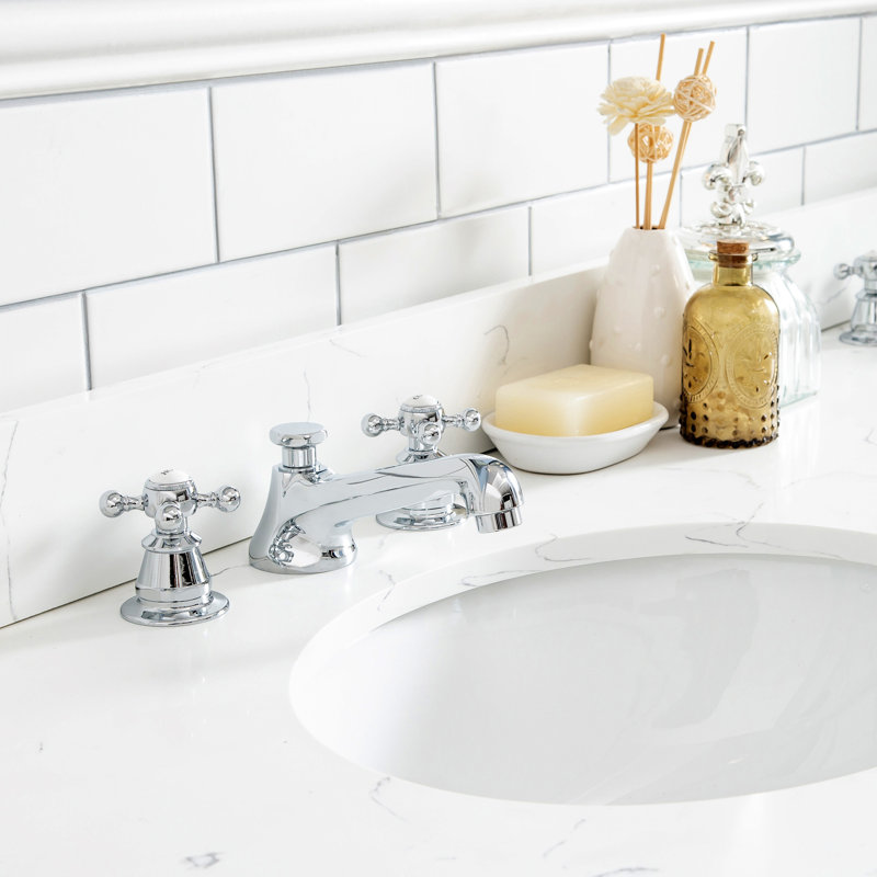 Ensemble de meuble-lavabo double 60 po Ahanu, Gris cachemire
