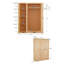 Hakon 3 Door Wardrobe-93546682
