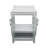 25 " W Freestanding Standard Free Standing 1 Single Vanity Bathroom Vanity With Cultured Marble Top-757823448