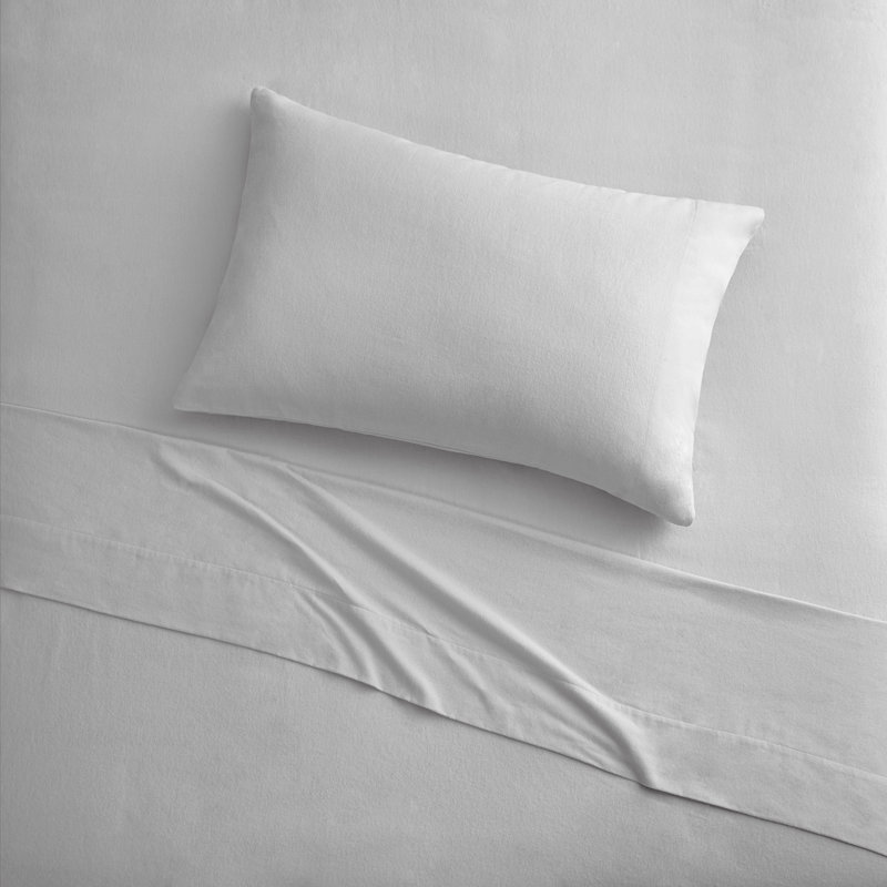 Evaline 100% Cotton Evaline Sheet Set, Lunar Gray, Cal-King