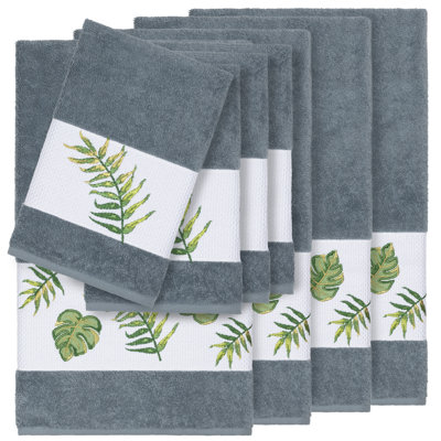 Zoe 8 Piece Turkish Cotton Towel Set