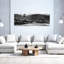 Art mural côtier Moody Tropical Beach House-701388454