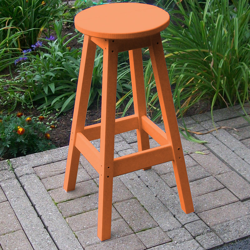 Tabouret de bar Nettie, Orange