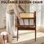 Wicker/Rattan Stackable Folding Chair Folding Chair Set-1708202705