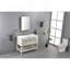 Miroir de salle de bain 32 po x 24 po à DEL avec rétro-éclairage, miroir de meuble-lavabo mural réglable anti-buée-1057372024