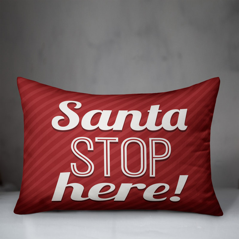  Coussin Santa, Housse de coussin seulement - sans coussin