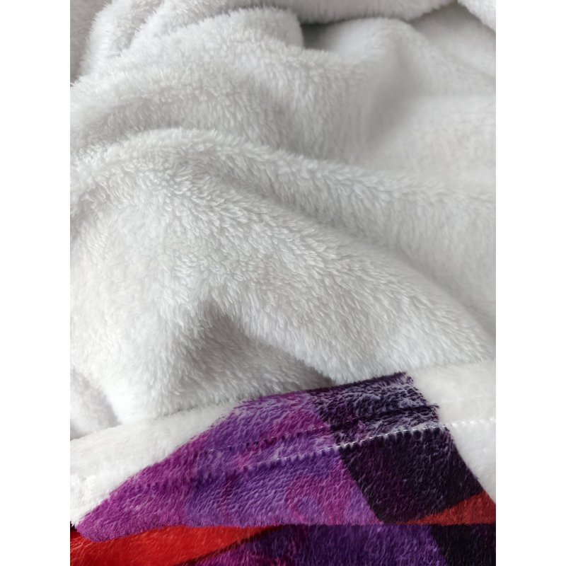 Jeté en flanelle douillette Cozy, 60" L x 50" W