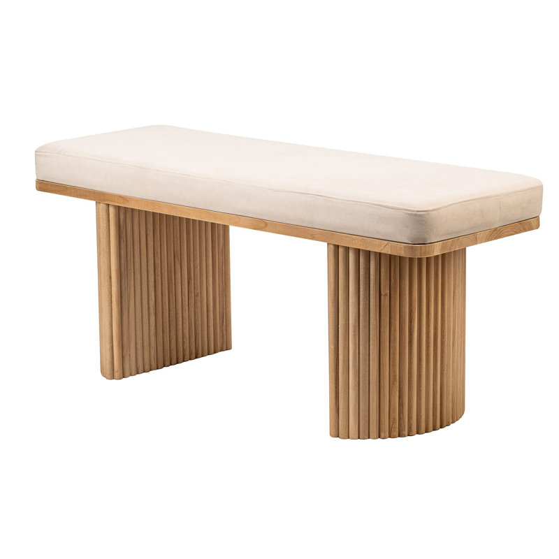 Banc en velours Flynn